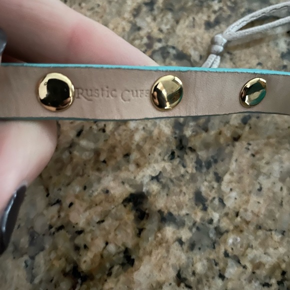 Rustic Cuff wrap bracelet - Picture 3 of 4